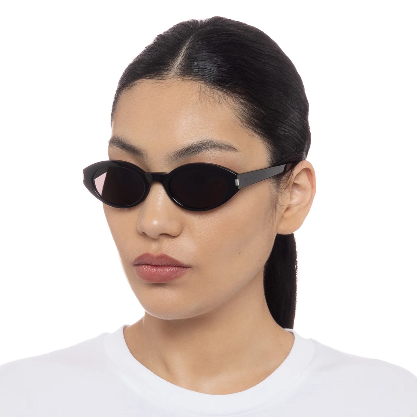 Saint Laurent | Oval Frame - Black SL567001