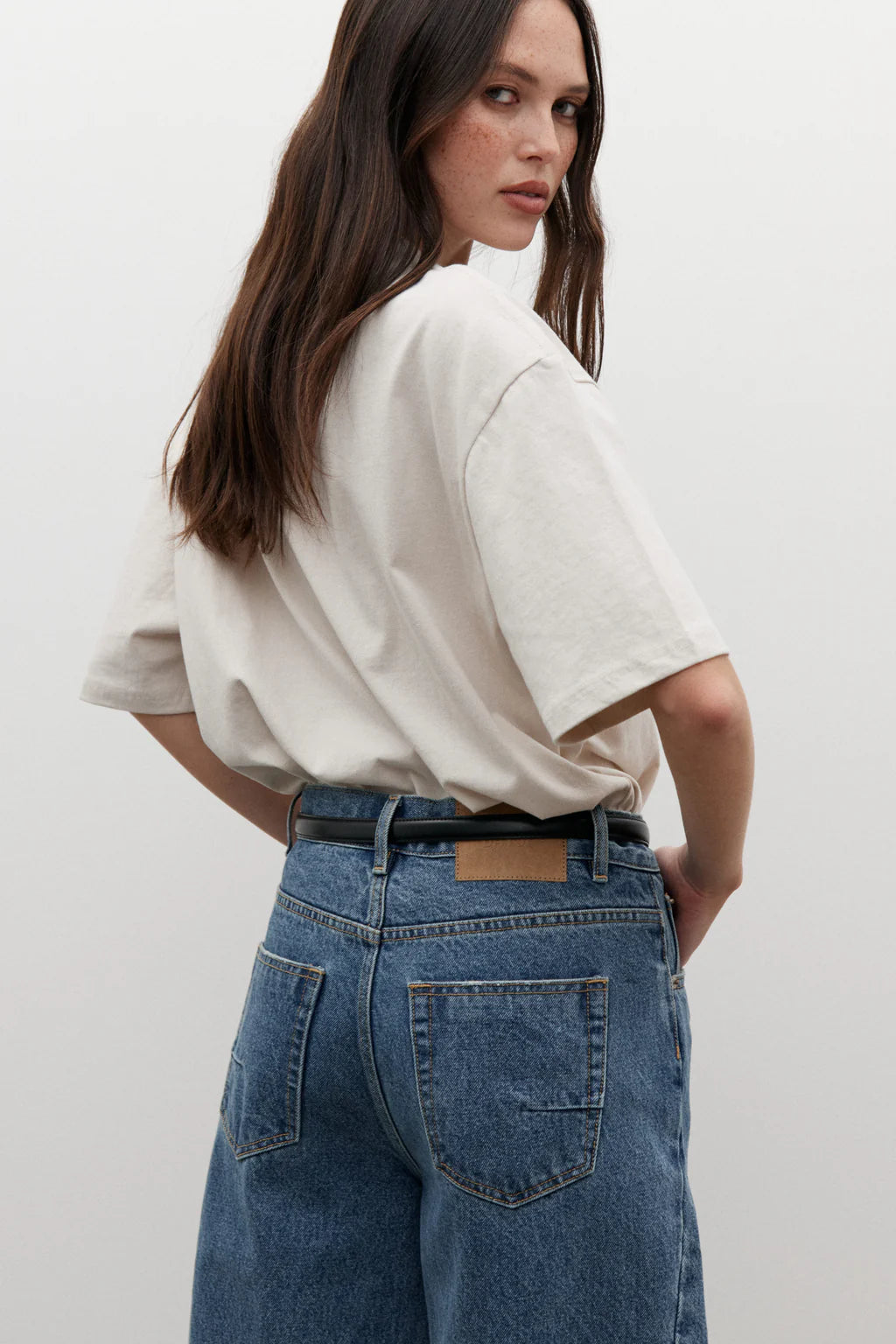 Bayse Brand | Jonas Boyfriend Tee - Oatmeal