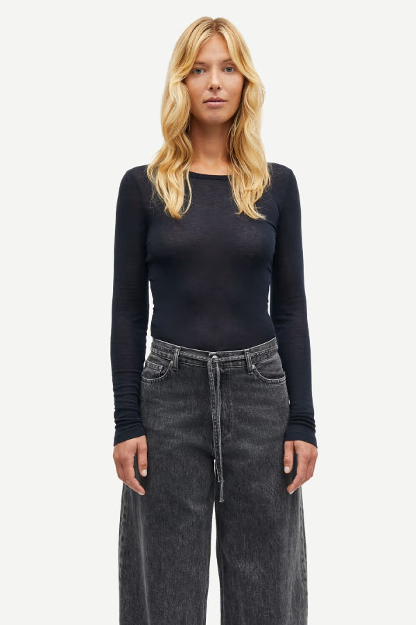 Samsoe Samsoe | Sadou L/S T-Shirt - Salute