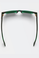 Bottega Veneta | BV1122S004 Mitre Acetate Cat Eye Frames - Green