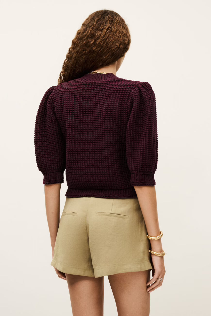 Ba&sh | Garance Cardigan - Prune