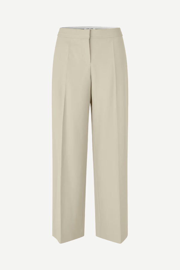 Samsoe Samsoe | Sahay Trousers - White Pepper