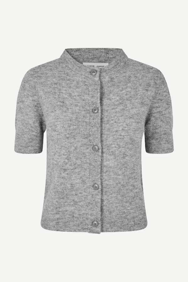Samsoe Samsoe | Sanoura SS Cardigan - Heather Grey