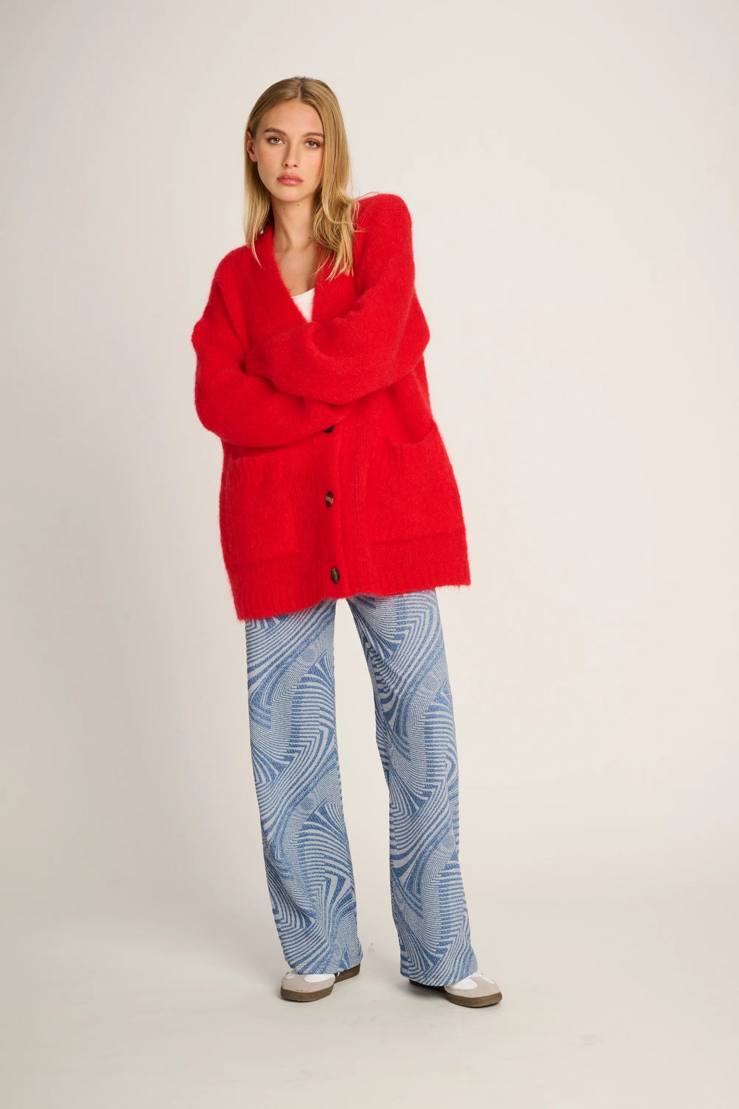 Les Tricots D'o | Charlie Cardigan - Red