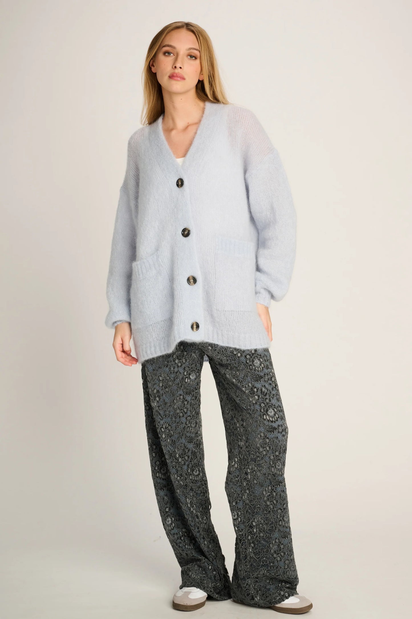 Les Tricots D'o | Charlie Cardigan - Pastel Blue