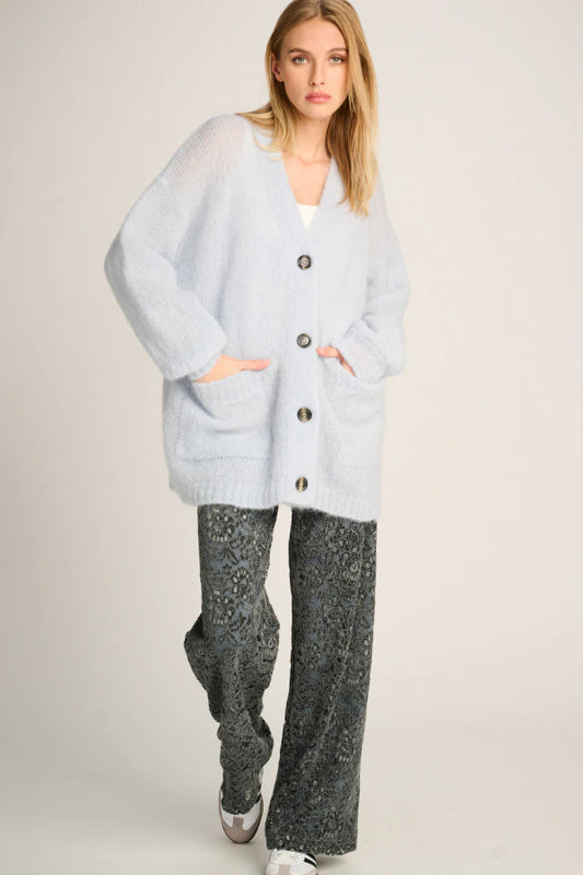 Les Tricots D'o | Charlie Cardigan - Pastel Blue