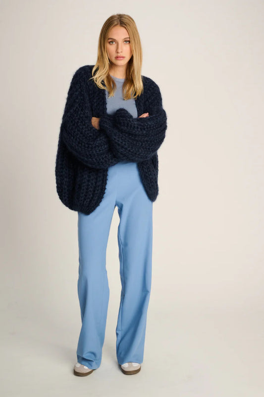 Les Tricots D'o | Audrey Rib Cardigan - Navy