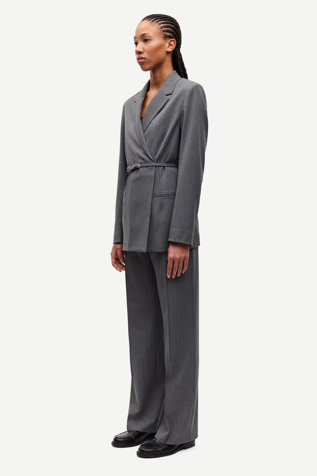 Samsøe Samsøe | Salot Blazer Belt - Dark Gull Gray