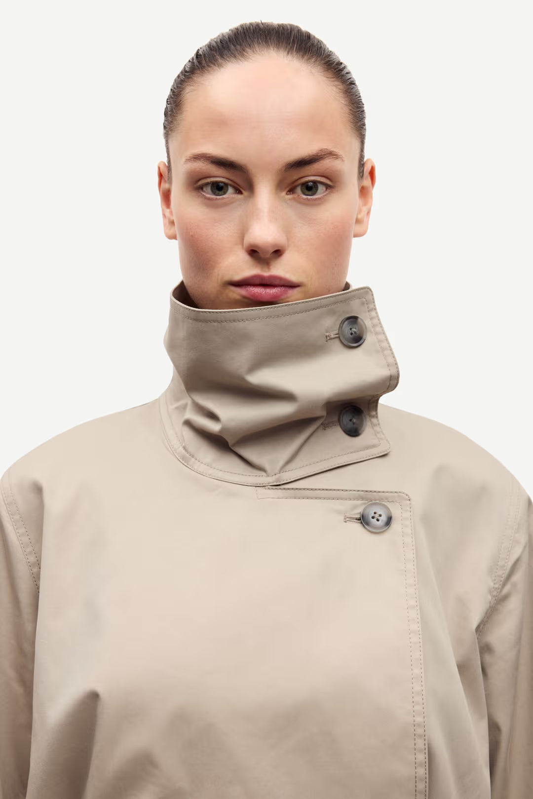 Samsøe Samsøe | Sahayes Coat - Aluminium