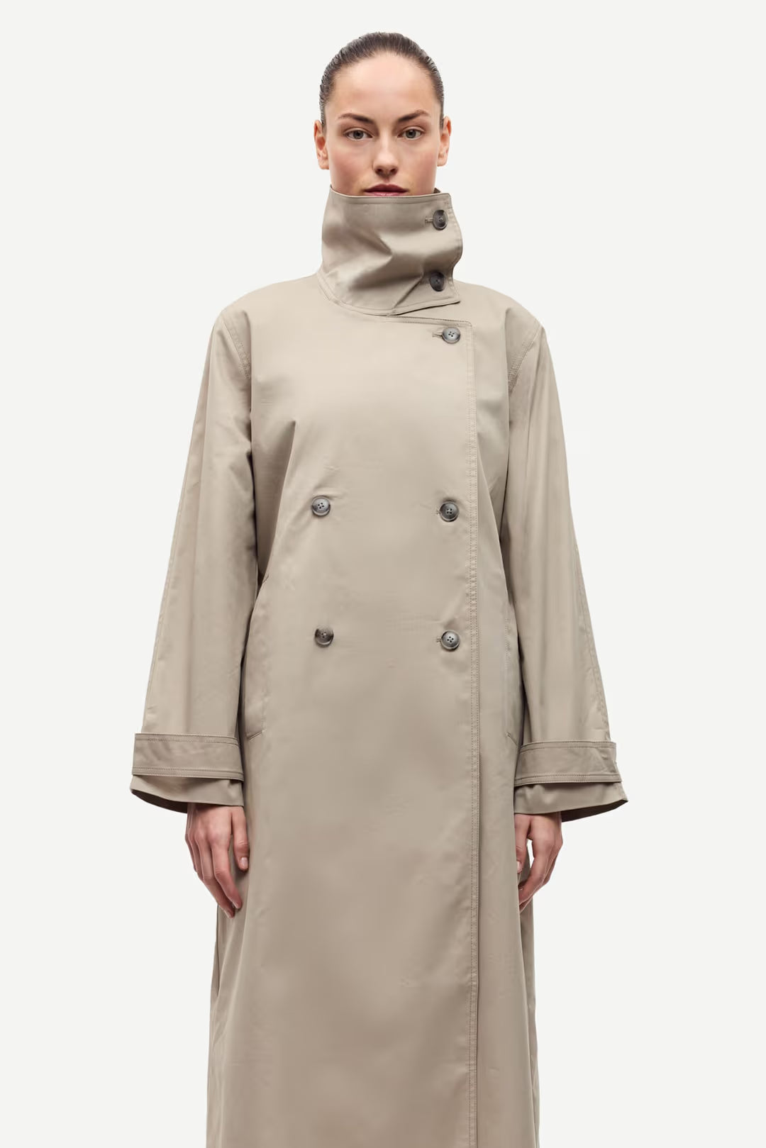 Samsøe Samsøe | Sahayes Coat - Aluminium