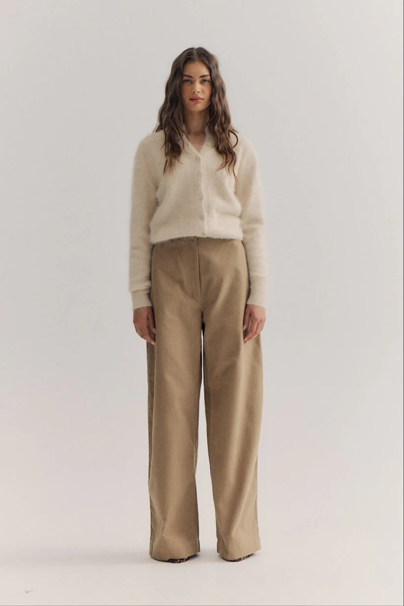 World of Nomads | Bella Cashmere Cardigan - Oatmeal