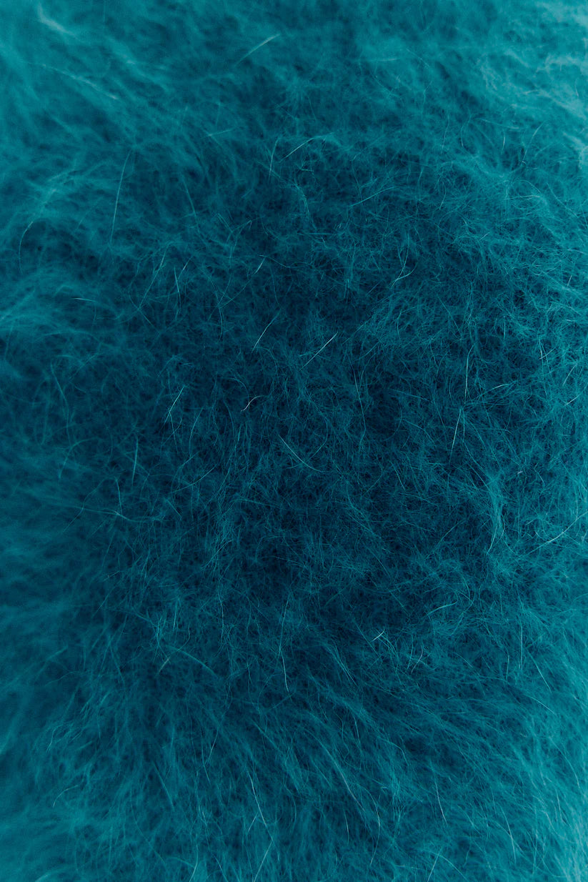 World of Nomads | Adele Cashmere Crewneck - Ocean