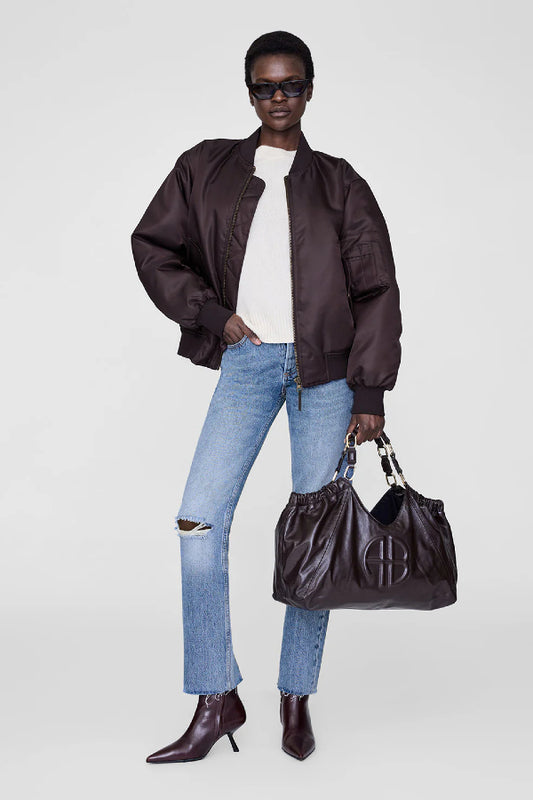 Anine Bing | Leon Bomber - Deep Brown