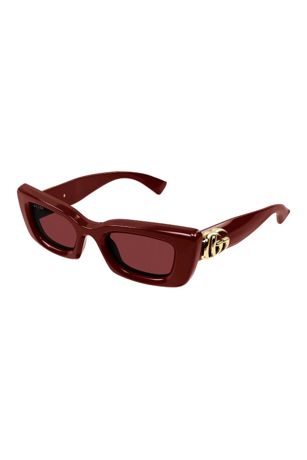 Gucci | Elongated Cat Eye - Burgundy