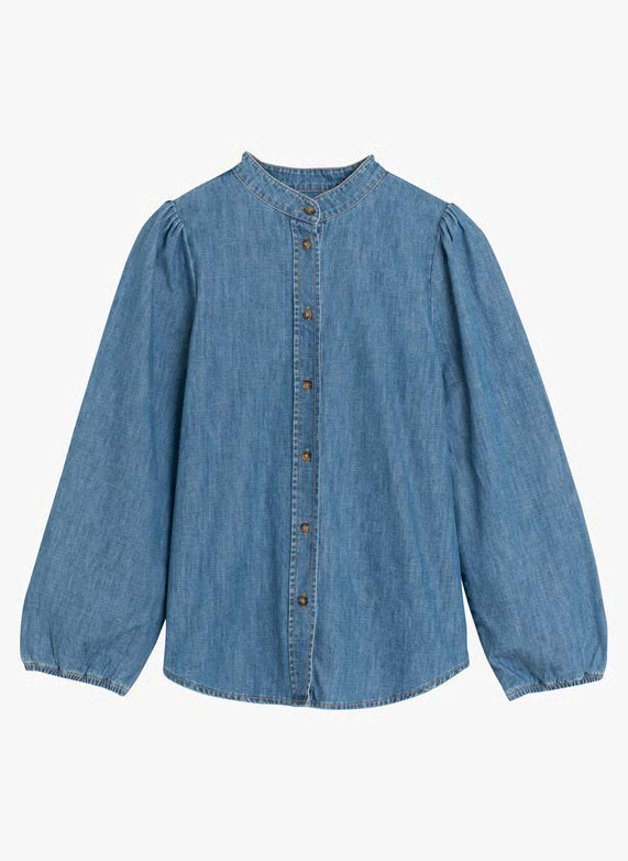 Indi & Cold | Denim Blouse - Indigo