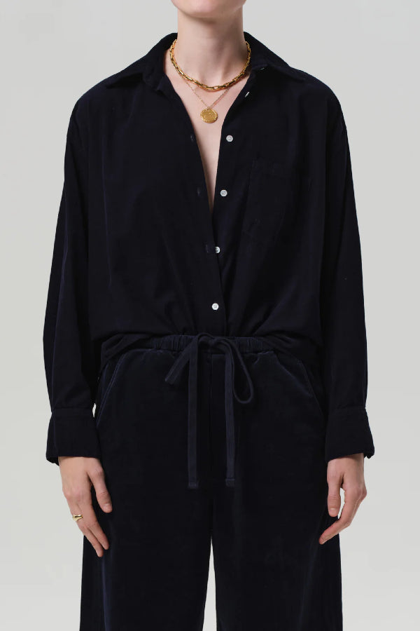 Citizens Of Humanity | Kayla Shirt - Navy Corduroy