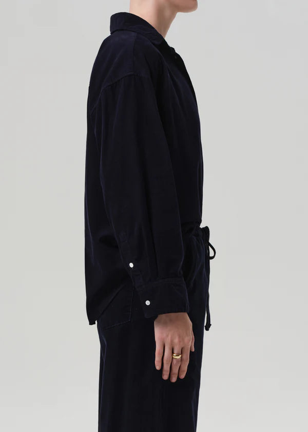 Citizens Of Humanity | Kayla Shirt - Navy Corduroy
