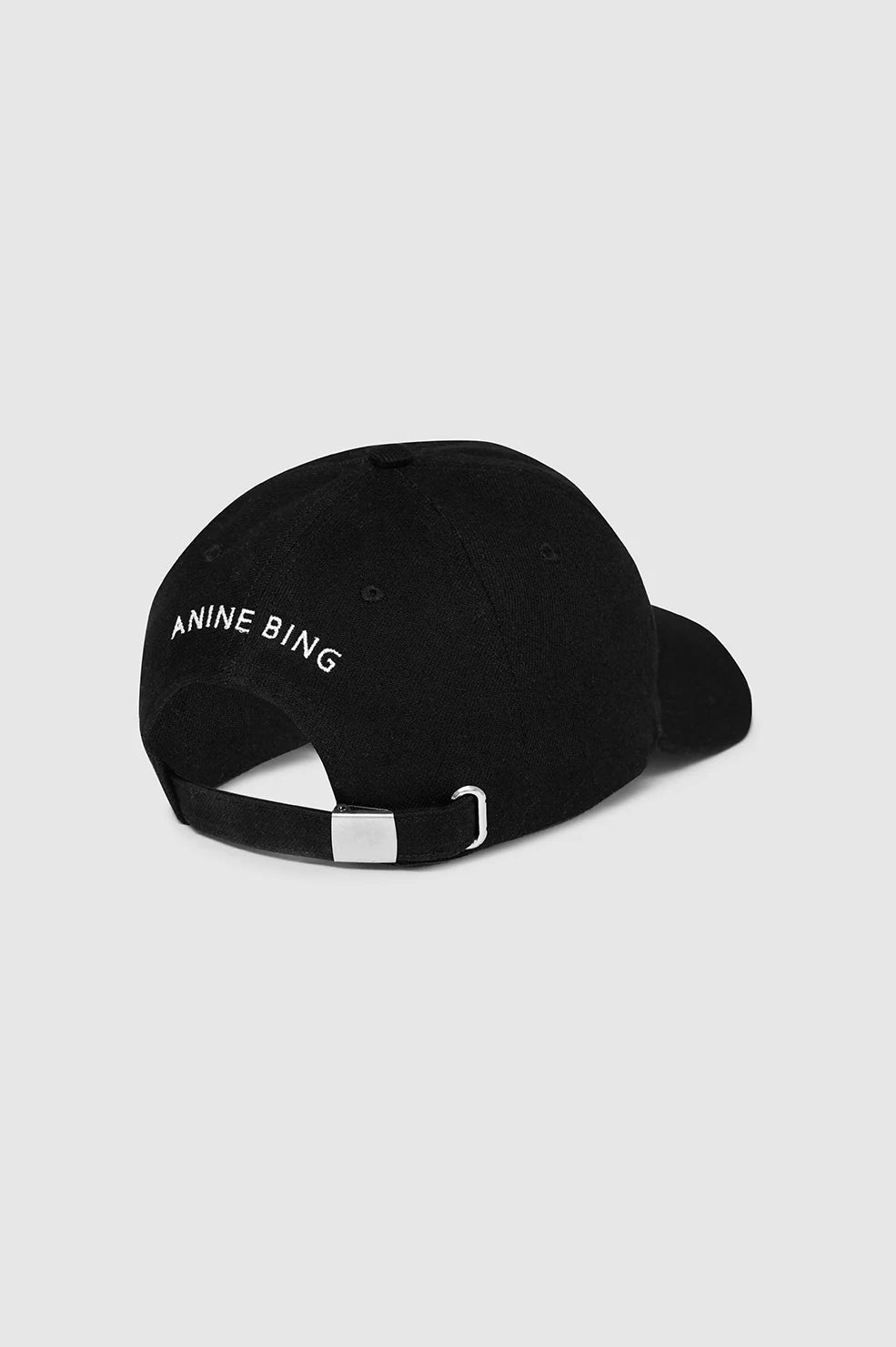 Anine Bing | Jeremy Baseball Cap - Black Denim