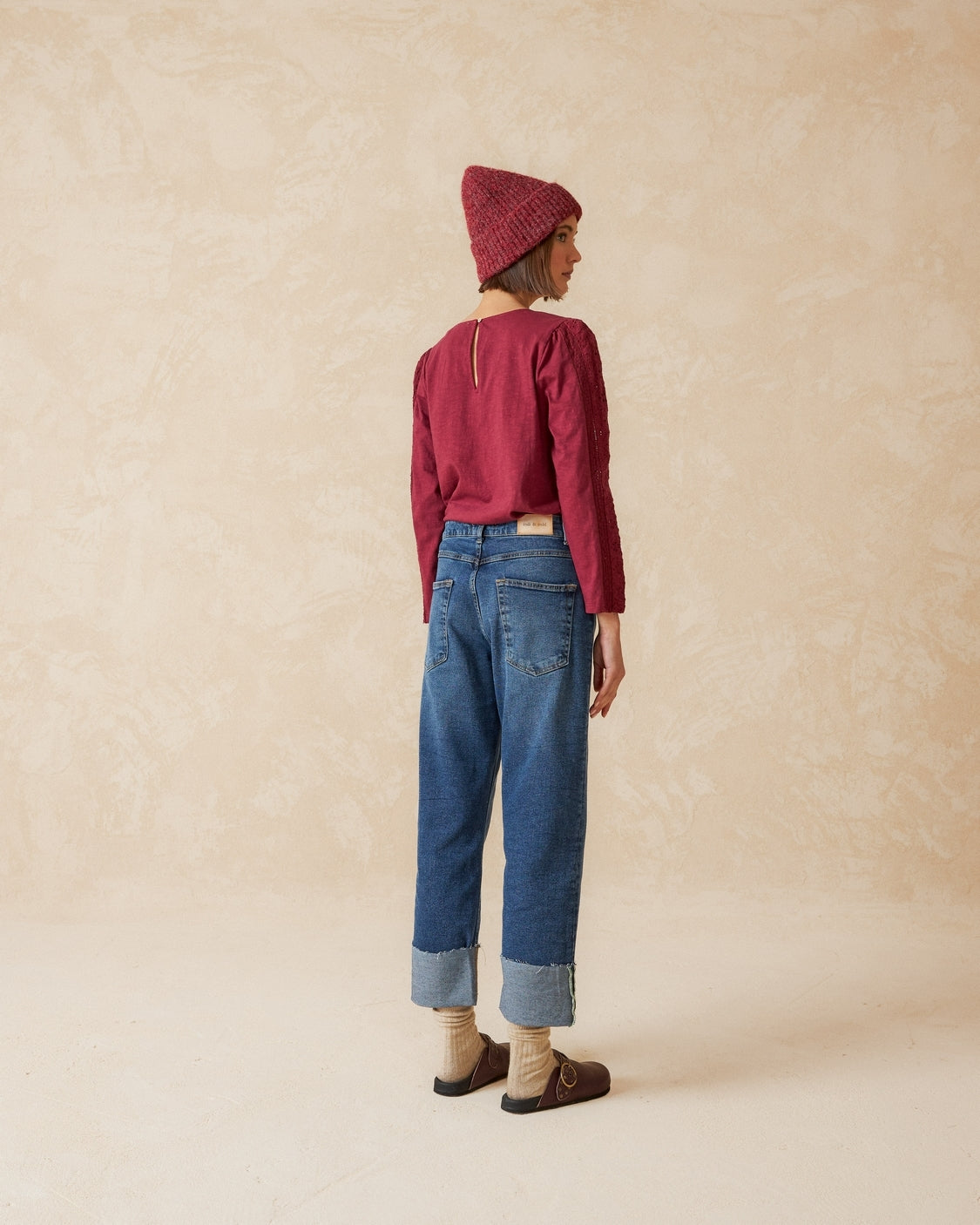 Indi & Cold | Camiseta Blouse - Wine