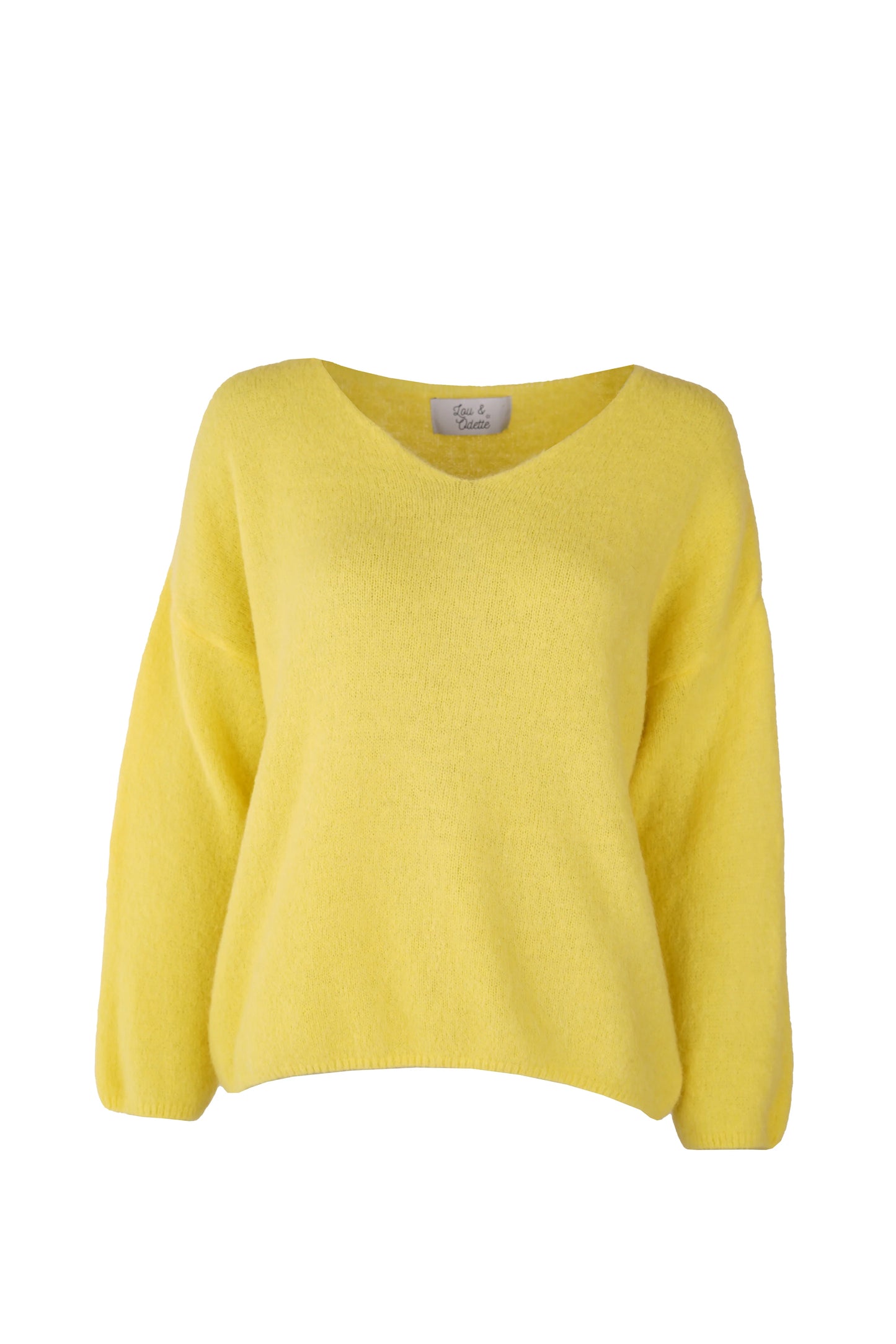 Lou & Odette | Bibi Pullover V-neck - Yellow