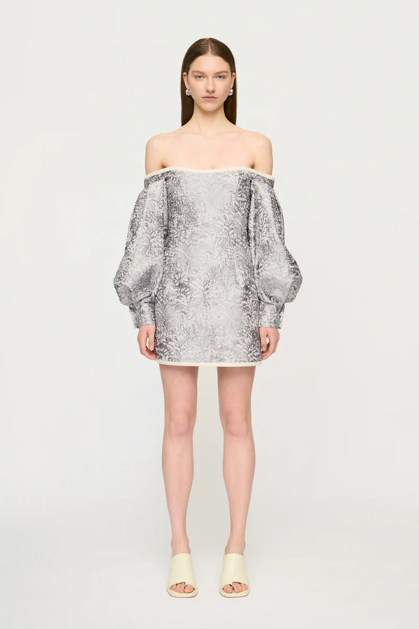 CLEA | Skylar Jacquard Dress - Orchid Palm