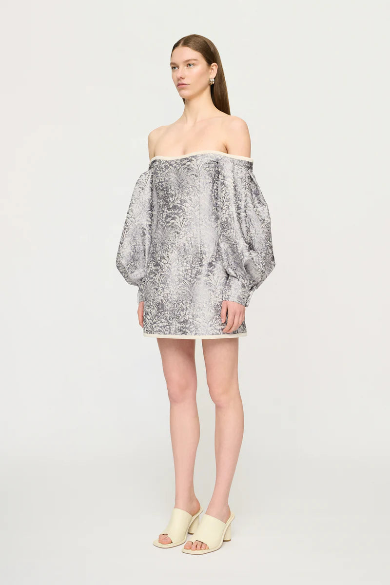 CLEA | Skylar Jacquard Dress - Orchid Palm