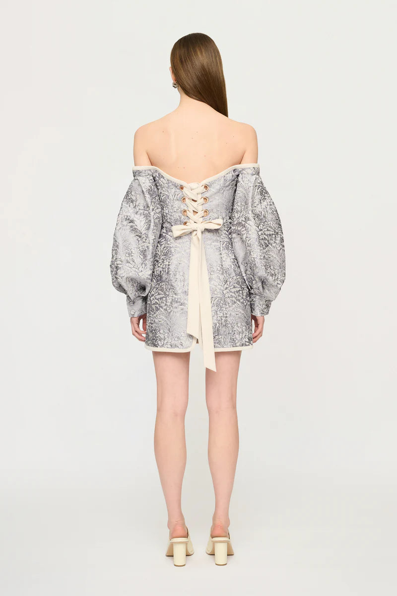 CLEA | Skylar Jacquard Dress - Orchid Palm