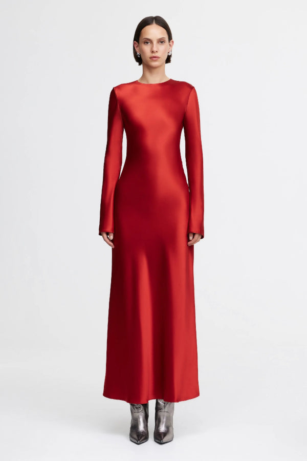 Acler | Salesbury Midi Dress - Burgundy