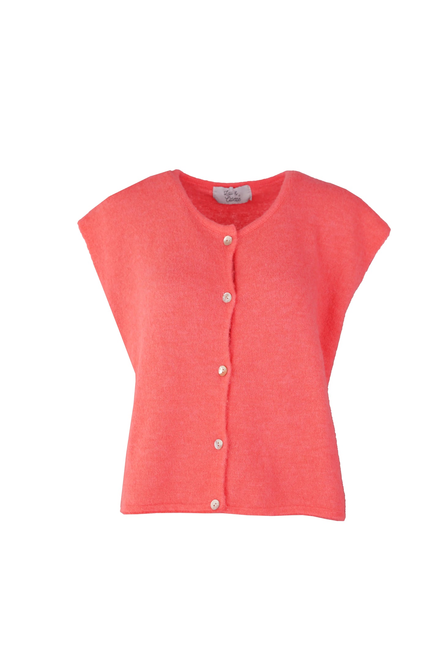 Lou & Odette | Demi Sleeveless Round Neck - Coral