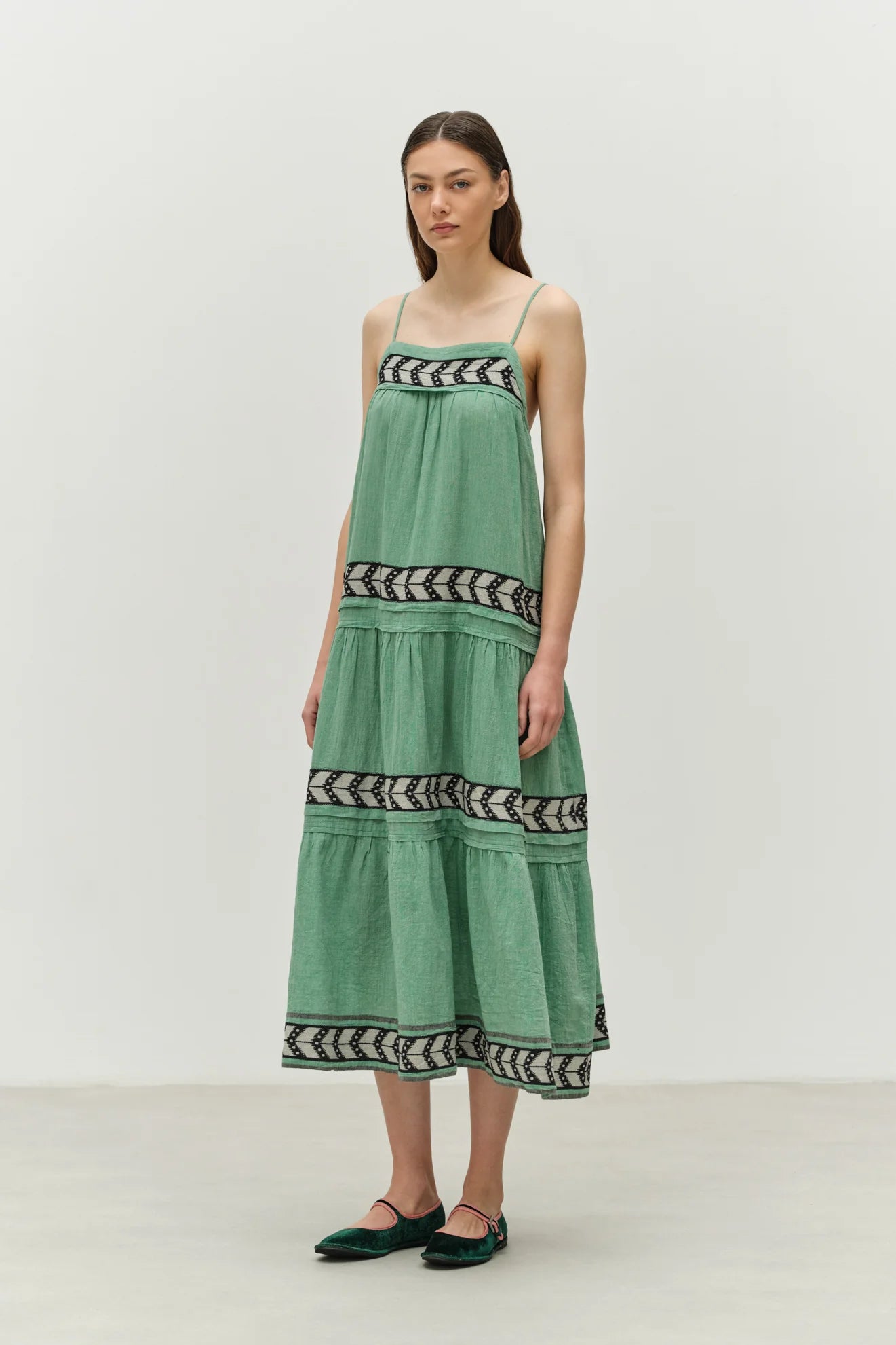 Devotion Twins | Brilliant Dress - Green / Black