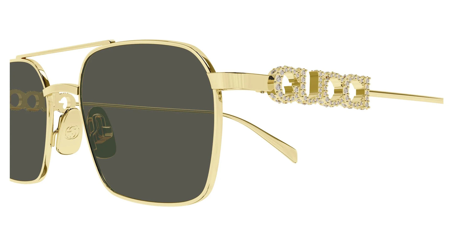 Gucci | Square Aviator - Gold Frame GG1804S001