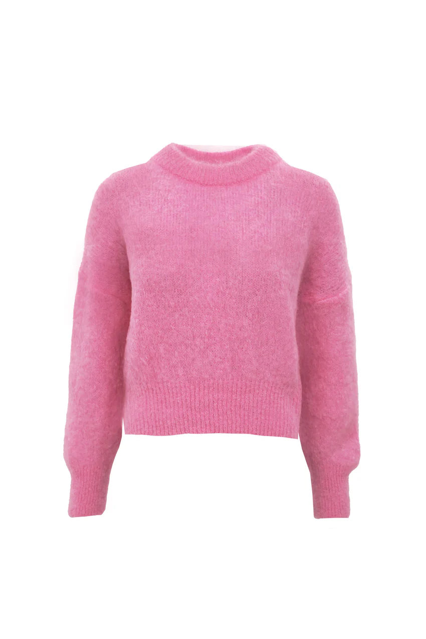 Les Tricots D'o | Coco Pullover Crewneck - Candy Pink