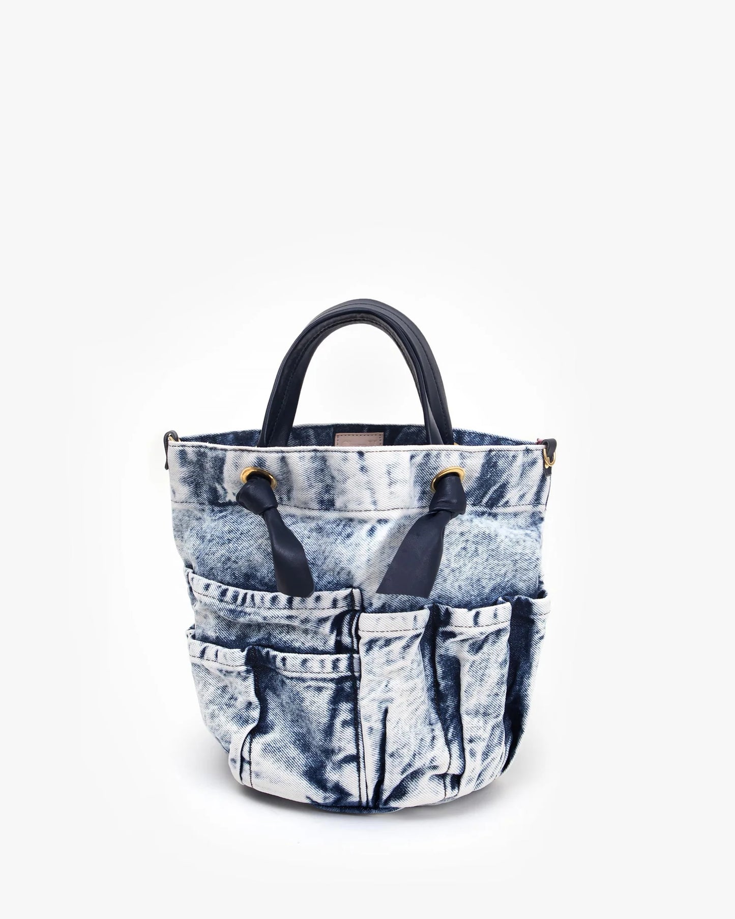 Clare V. | Marine Denim Bag - Acid Wash