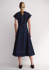 Morrison | Mackenzie Denim Dress - Dark Blue