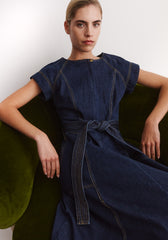 Morrison | Mackenzie Denim Dress - Dark Blue