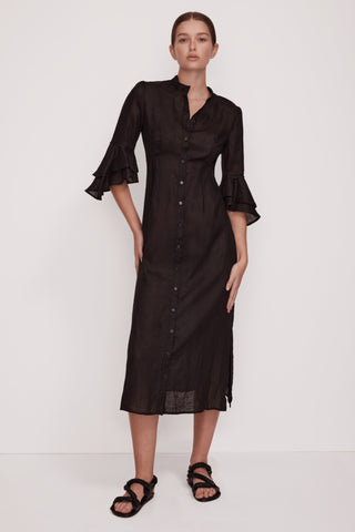 Acler | Barlow Midi Dress - Black