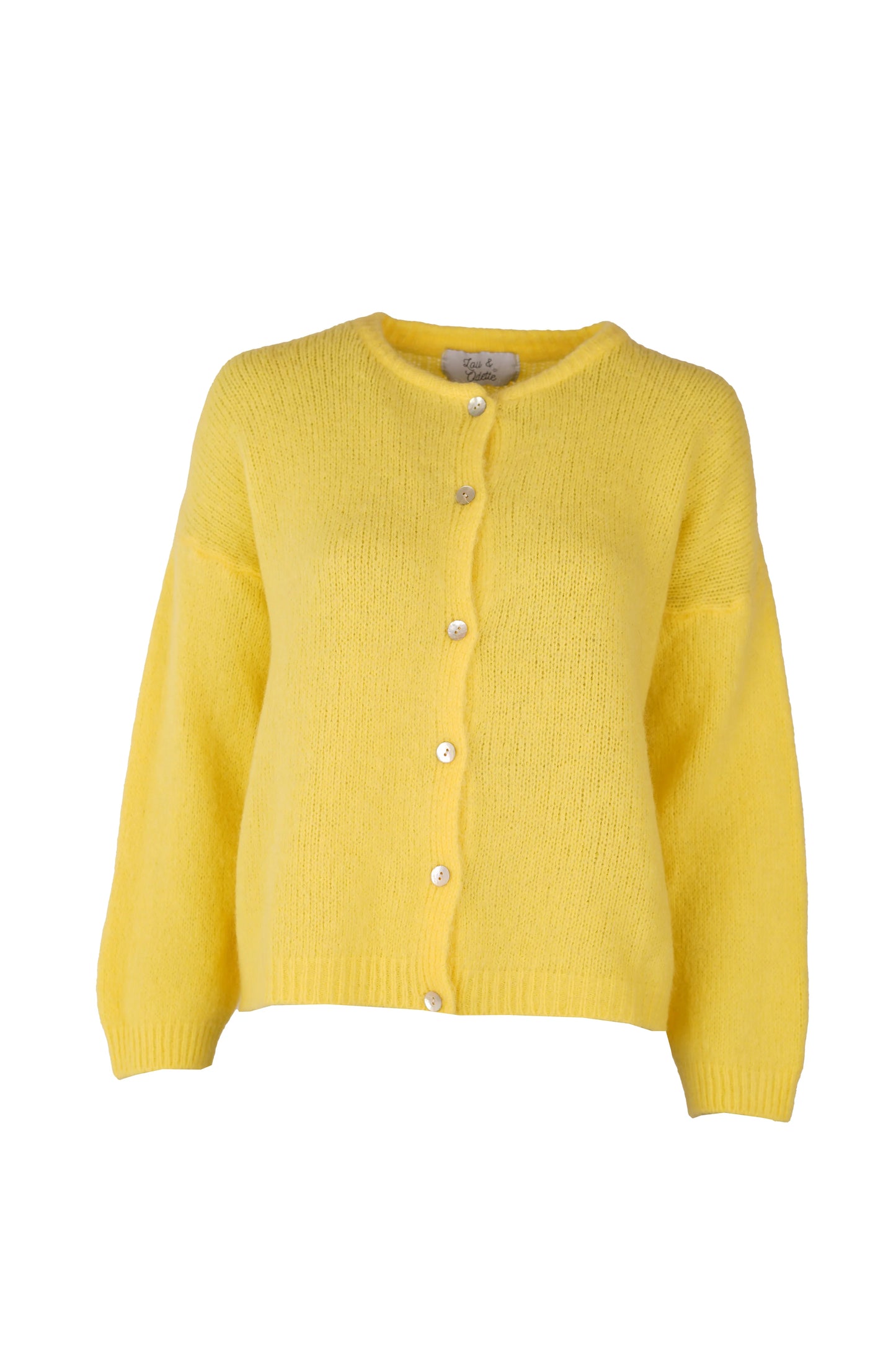 Lou & Odette | Nathalie Cardigan - Yellow