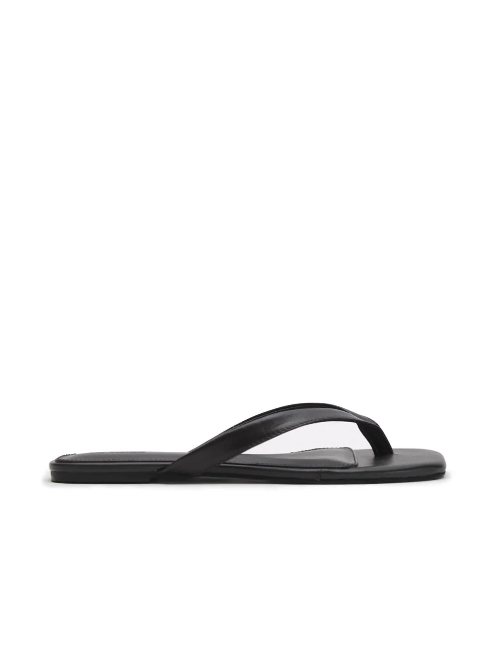 La Tribe | Square Toe Thong - Black