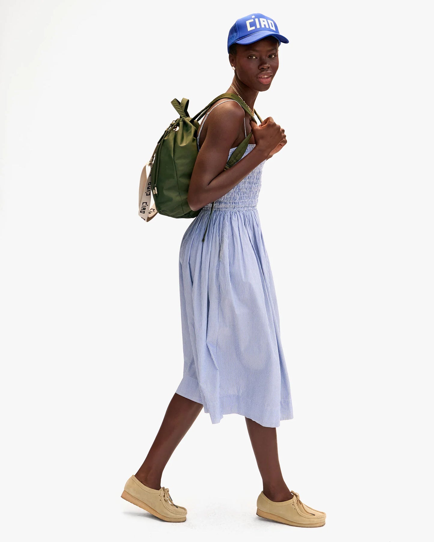 Clare V. | Sac Tout Backpack - Army