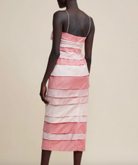 Acler | Kirton Midi Dress - Pearl Pink