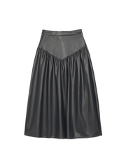 Mother Denim | Gather Your Wits Skirt - Black