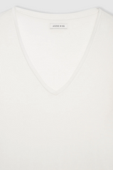 Anine Bing | Cashmere Vale Tee - Off White
