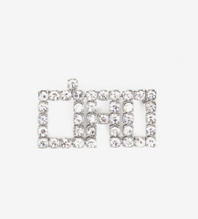 Clare V | Ciao Brooch - Clear