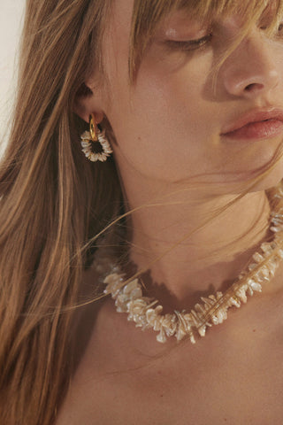 By Charlotte | Sunkissed Small Hoops - Gold