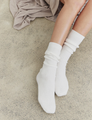 La Tribe | Cashmere Bed Sock - Cream