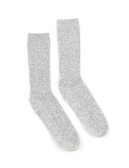 La Tribe | Cashmere Bed Sock - Grey Marle