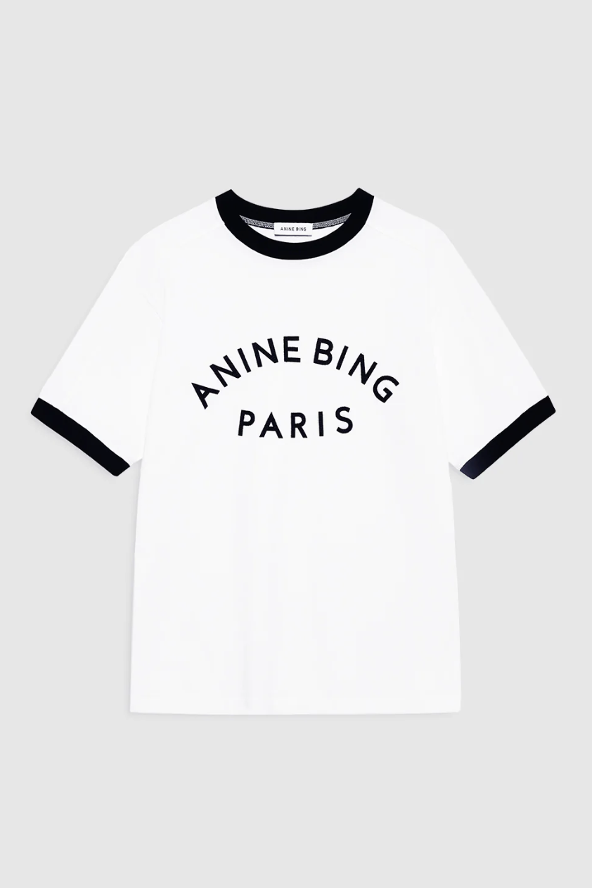 Anine Bing | Jaylin Tee Paris - Ivory