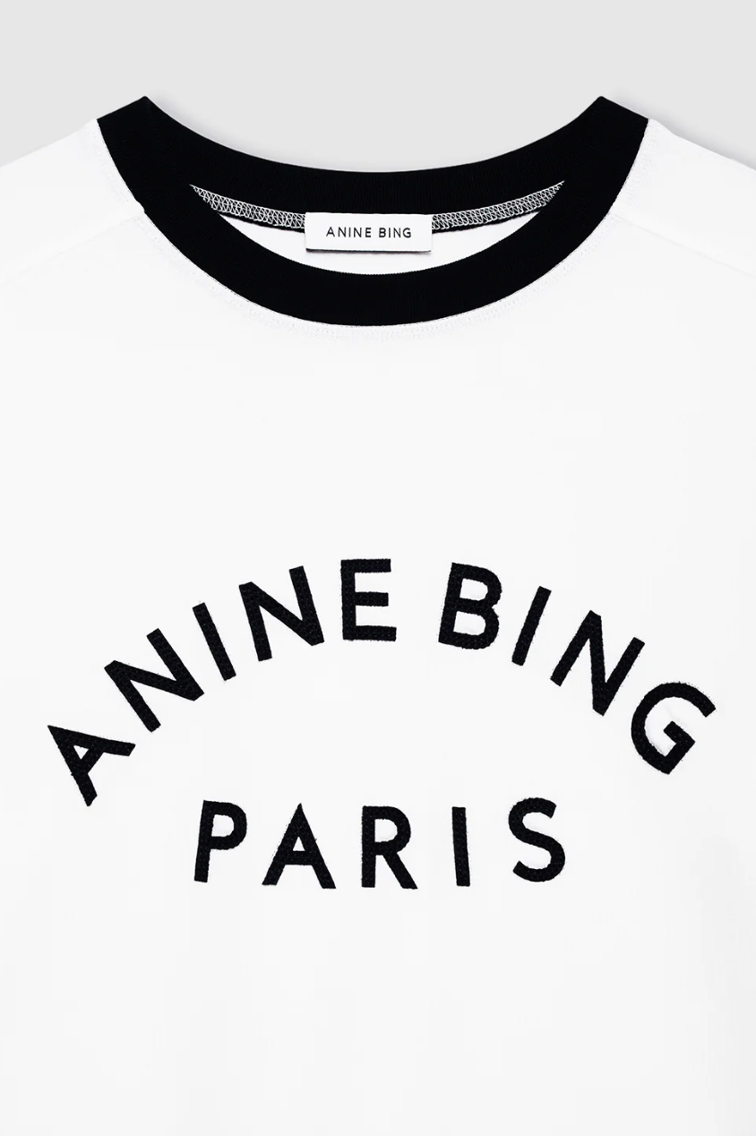 Anine Bing | Jaylin Tee Paris - Ivory
