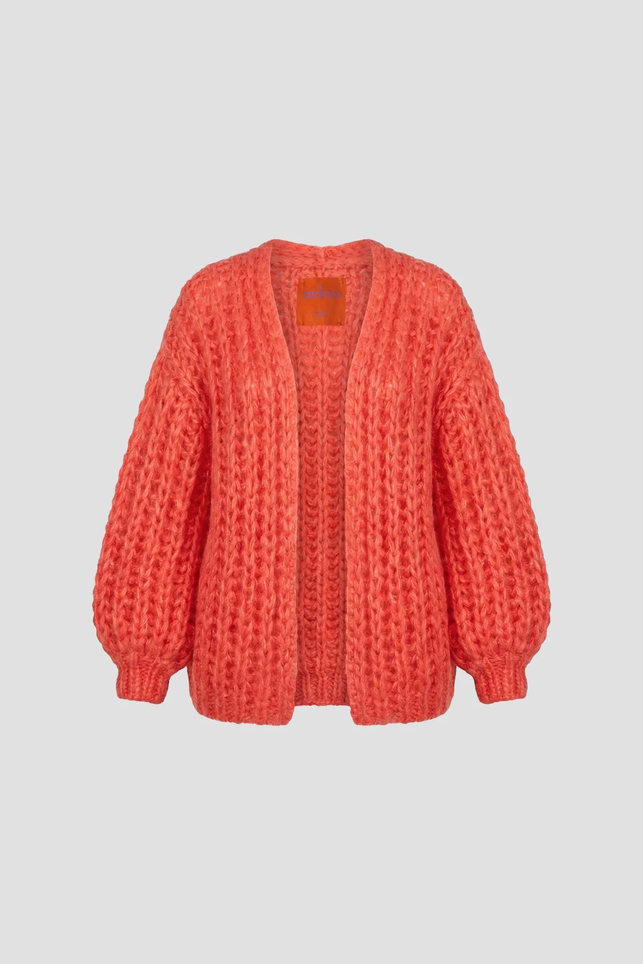 Les Tricots d'O | Tessa Cardigan Short - Coral