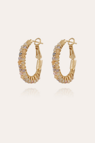 Anni Lu | Pink Bubbles Earring - Gold